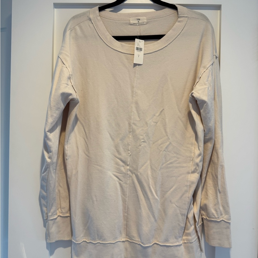 T.La Ivory Long Sleeve Top